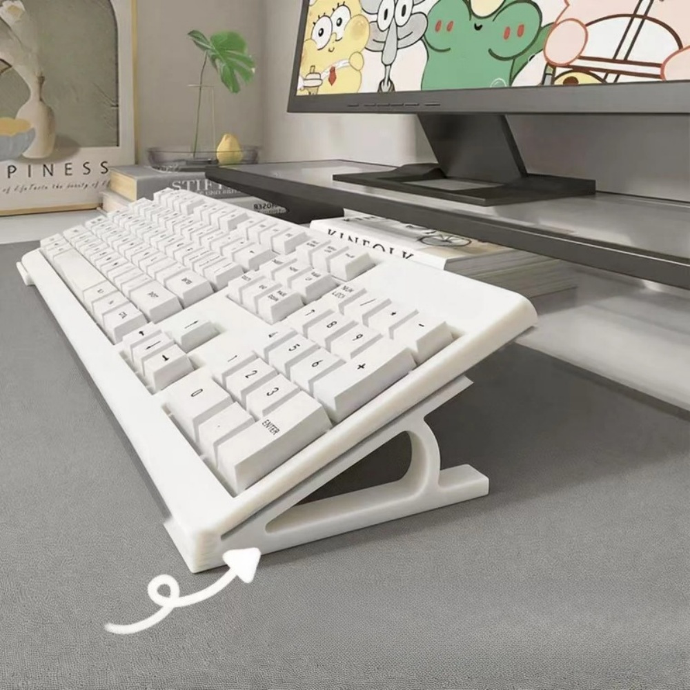 Office Tech - 2 szt. Ergonomiczne podstawki pod klawiaturę